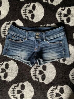 Low Rise Mini Shorts
